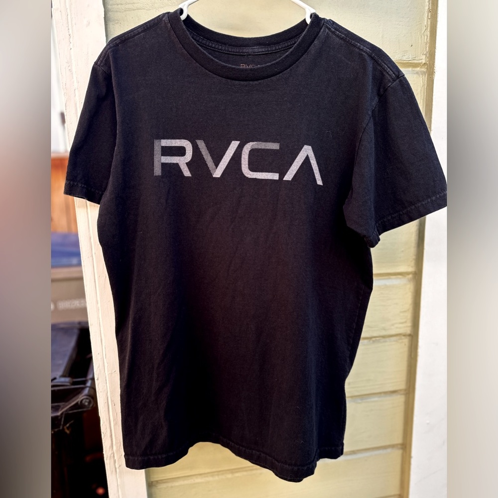 RVCA Black T-Shirt - Men's Size Small
